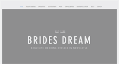 Desktop Screenshot of bridesdreamltd.co.uk